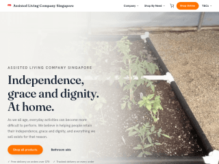 Assisted Living - Singapore website preview