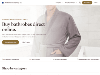 Bathrobe - EU website preview