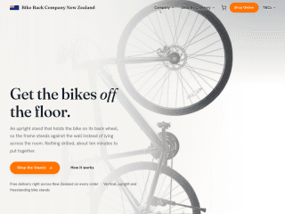 Bike Rack | New Zealand website preview