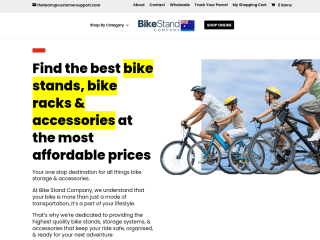 Bike Stand Australia website preview