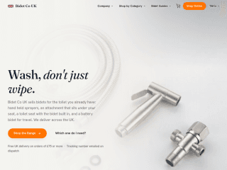Butt Washer UK website preview
