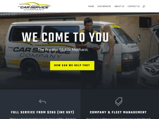 Auckland Mobile Mechanic website preview