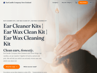EarClean - NZ website preview