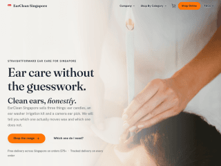 EarClean - Singapore website preview
