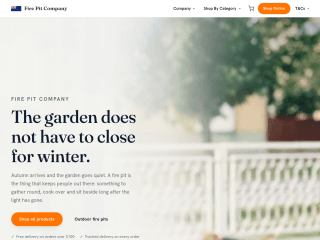 FirePit | NZ website preview