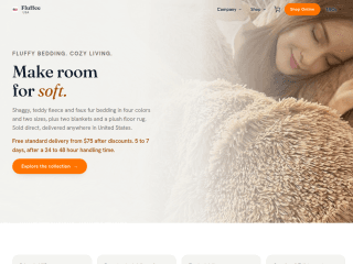 Fluffee USA website preview