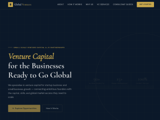 globalventures.business website preview