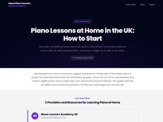 Piano UK website preview