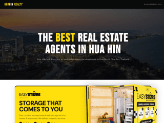 huahinrealty.asia website preview