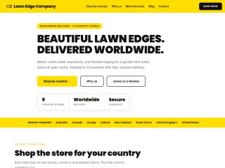 LawnEdge - COMPANY PAGE (TP) website preview