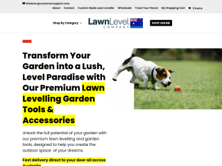 AUSTRALIA - Grate Lawn Level Rake website preview