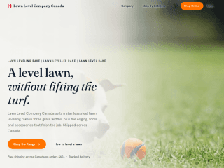 CANADA - Grate Lawn Level Rake website preview