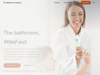 Bathroom - Ireland website preview