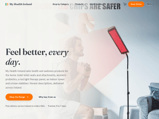 MyHealth - Ireland website preview