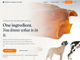 PigEars | Australia website preview