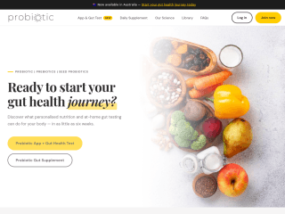 probiotic.net.au website preview