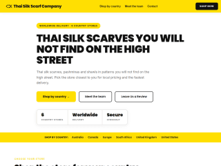 Scarf - COMPANY PAGE website preview