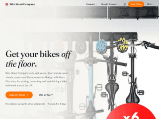 Bike Stand UK website preview