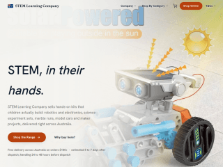 STEM Learning Australia website preview