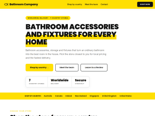 Bathroom - COMPANY PAGE website preview