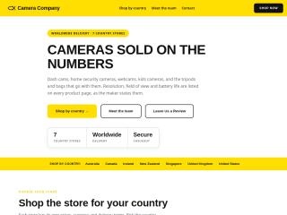 thecamera.company website preview