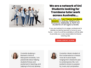 Trombone website preview