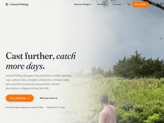 Fishing - USA website preview